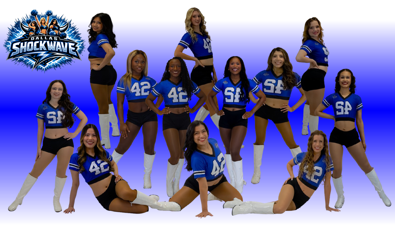 Dallas Shockwave Dancers squad photo